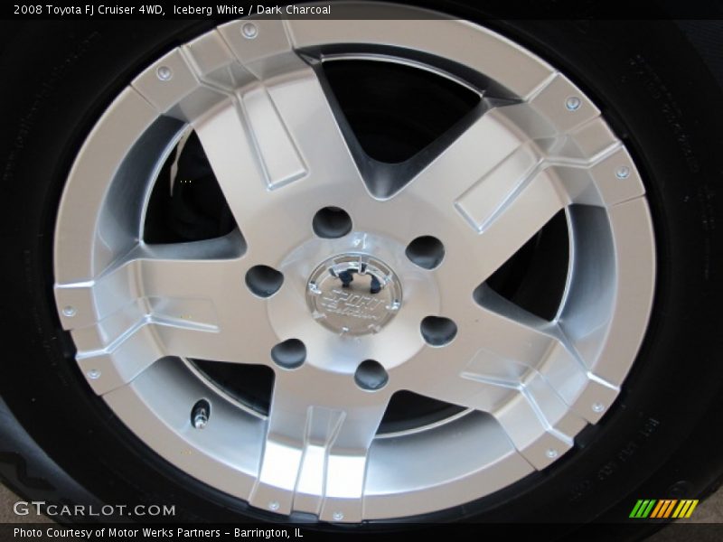 Iceberg White / Dark Charcoal 2008 Toyota FJ Cruiser 4WD