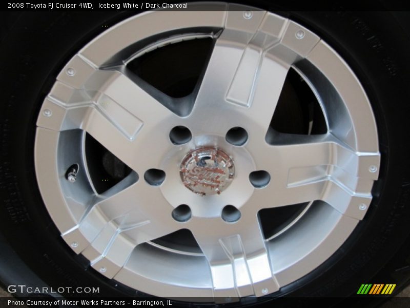 Iceberg White / Dark Charcoal 2008 Toyota FJ Cruiser 4WD