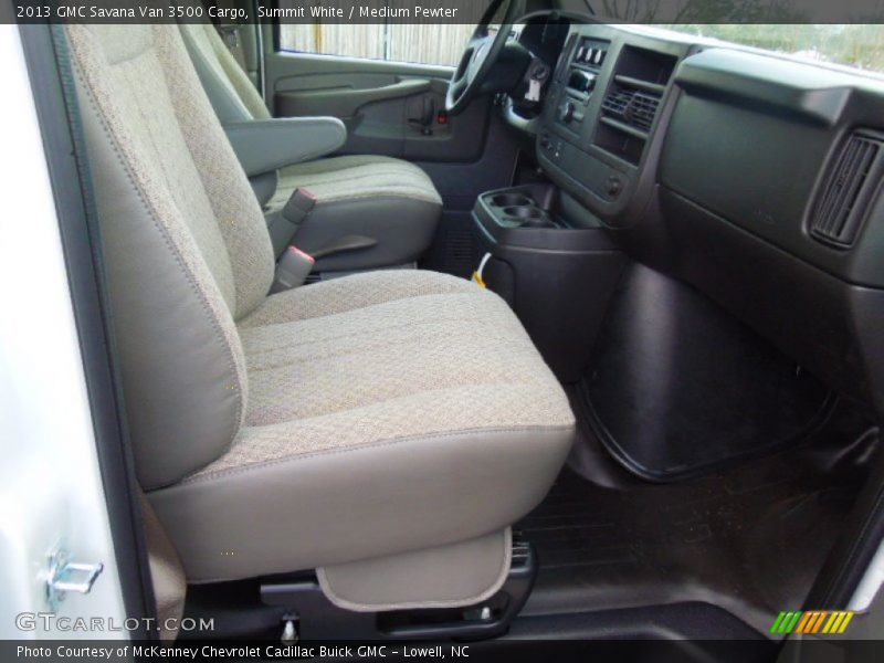 Summit White / Medium Pewter 2013 GMC Savana Van 3500 Cargo