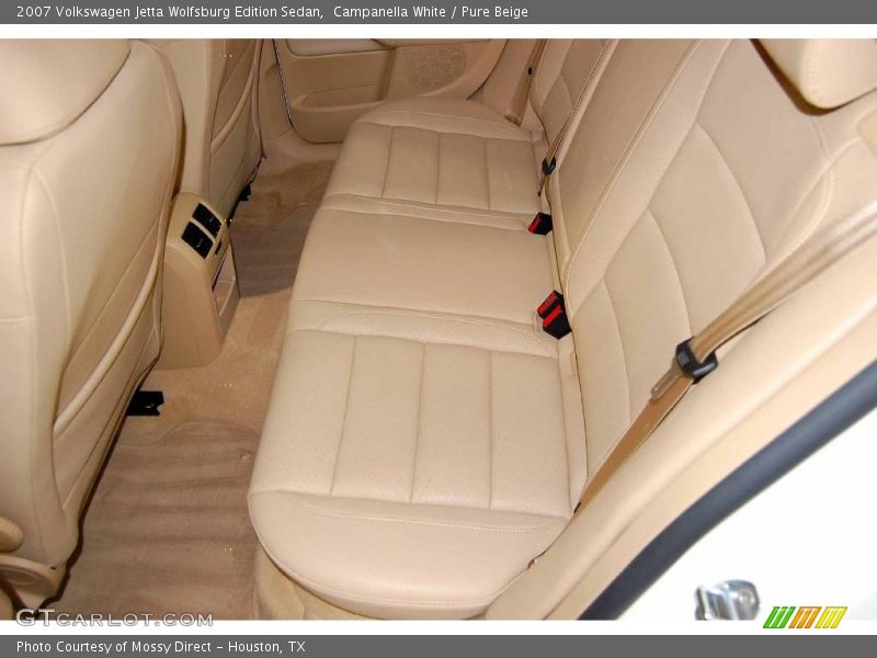 Campanella White / Pure Beige 2007 Volkswagen Jetta Wolfsburg Edition Sedan