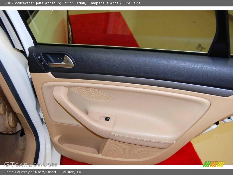 Campanella White / Pure Beige 2007 Volkswagen Jetta Wolfsburg Edition Sedan