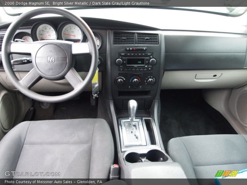 Bright Silver Metallic / Dark Slate Gray/Light Graystone 2006 Dodge Magnum SE