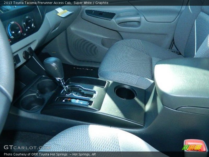 Super White / Graphite 2013 Toyota Tacoma Prerunner Access Cab