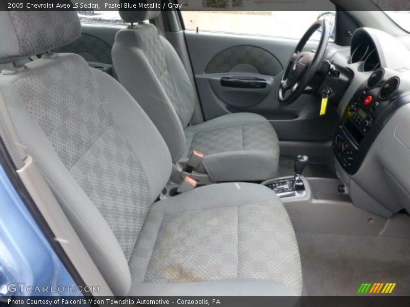  2005 Aveo LS Sedan Gray Interior