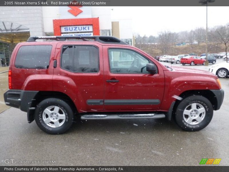 Red Brawn Pearl / Steel/Graphite 2005 Nissan Xterra S 4x4