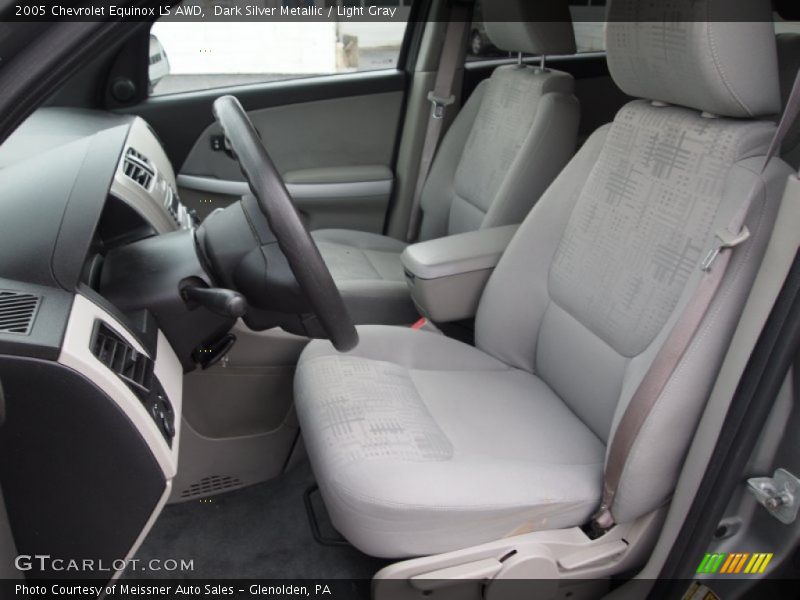Front Seat of 2005 Equinox LS AWD
