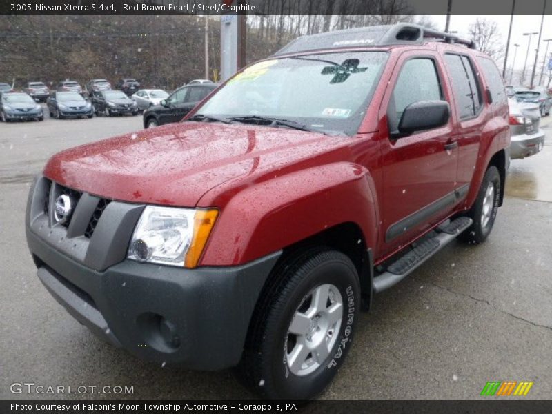 Red Brawn Pearl / Steel/Graphite 2005 Nissan Xterra S 4x4