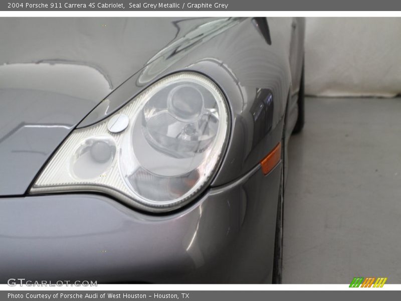 Seal Grey Metallic / Graphite Grey 2004 Porsche 911 Carrera 4S Cabriolet