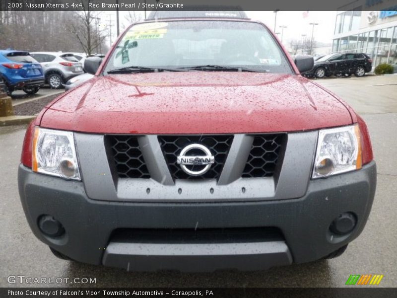 Red Brawn Pearl / Steel/Graphite 2005 Nissan Xterra S 4x4