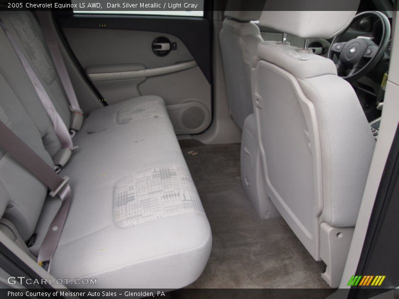 Rear Seat of 2005 Equinox LS AWD