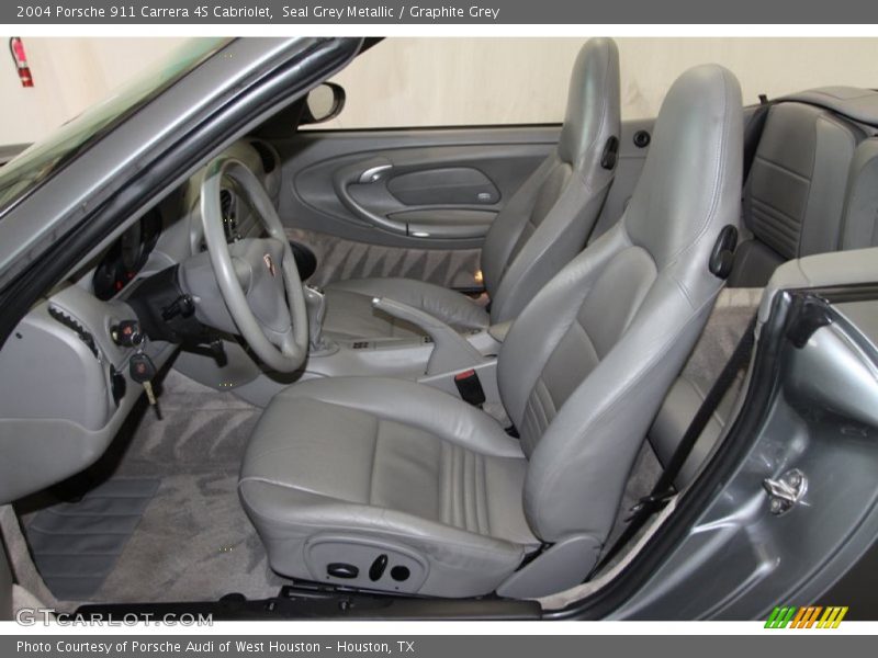Front Seat of 2004 911 Carrera 4S Cabriolet