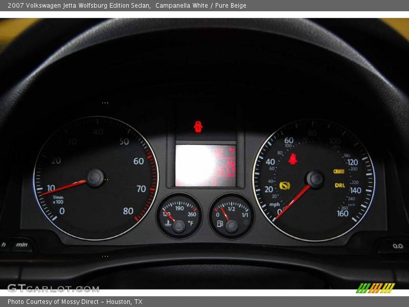 Campanella White / Pure Beige 2007 Volkswagen Jetta Wolfsburg Edition Sedan