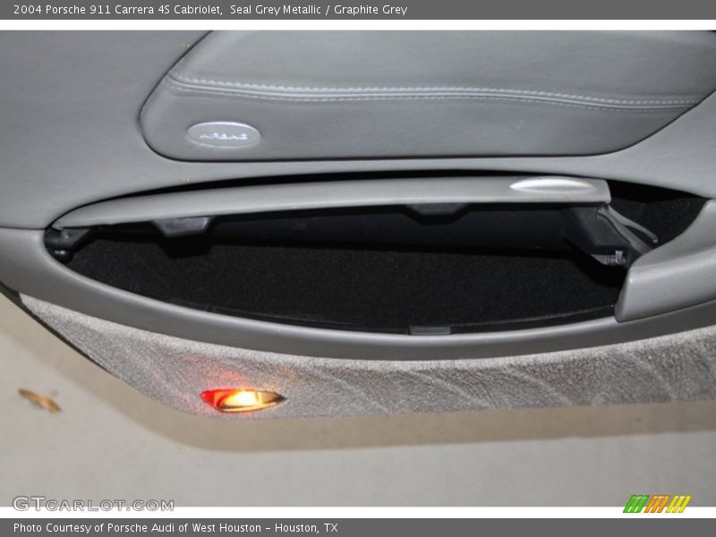 Seal Grey Metallic / Graphite Grey 2004 Porsche 911 Carrera 4S Cabriolet
