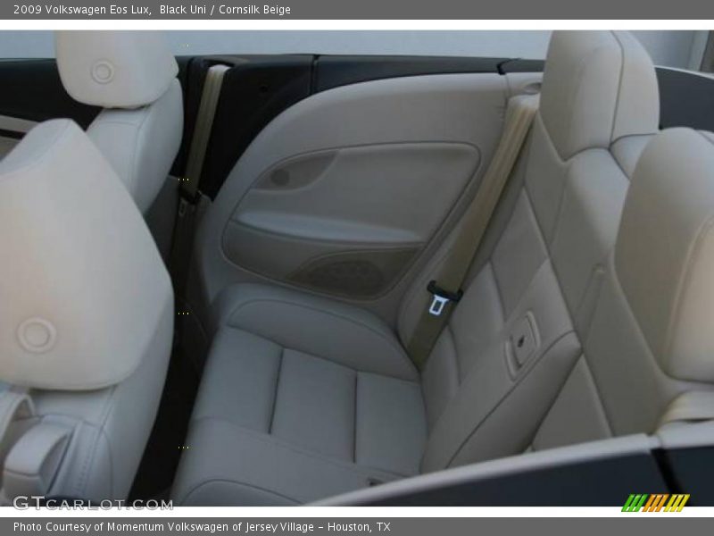Black Uni / Cornsilk Beige 2009 Volkswagen Eos Lux