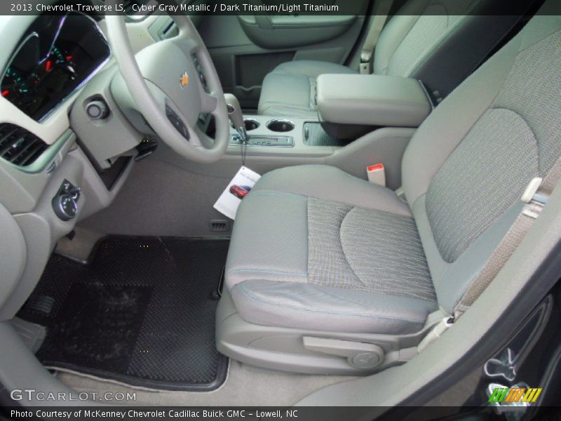  2013 Traverse LS Dark Titanium/Light Titanium Interior