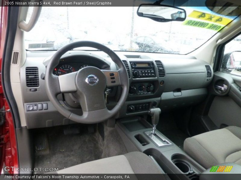 Red Brawn Pearl / Steel/Graphite 2005 Nissan Xterra S 4x4