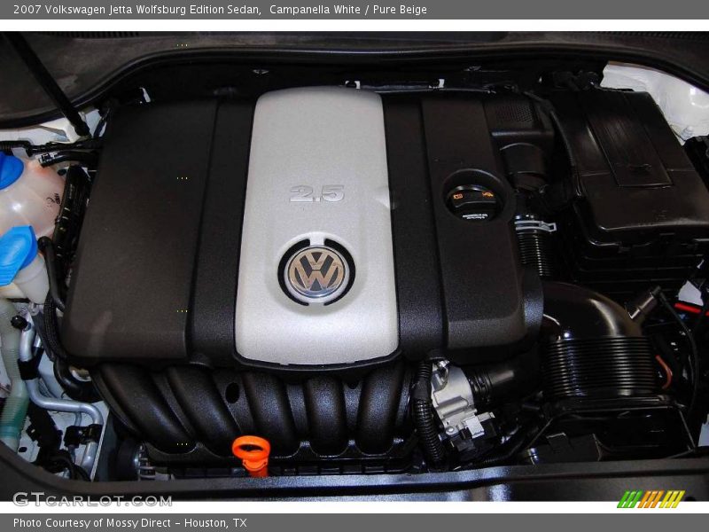 Campanella White / Pure Beige 2007 Volkswagen Jetta Wolfsburg Edition Sedan