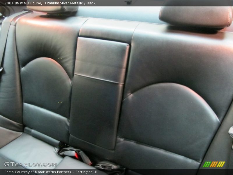 Titanium Silver Metallic / Black 2004 BMW M3 Coupe