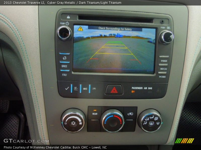 Cyber Gray Metallic / Dark Titanium/Light Titanium 2013 Chevrolet Traverse LS