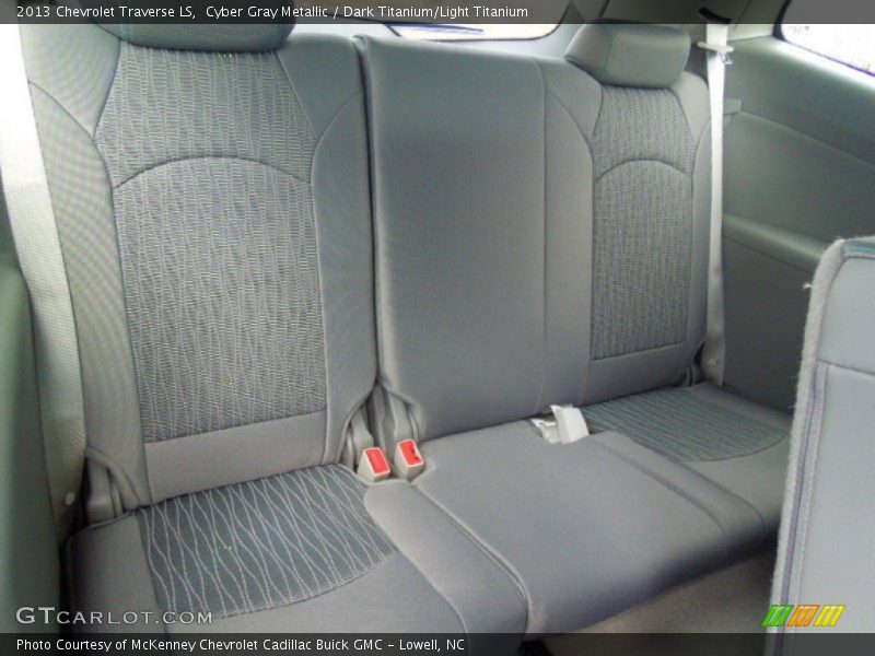 Cyber Gray Metallic / Dark Titanium/Light Titanium 2013 Chevrolet Traverse LS