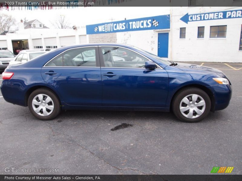 Blue Ribbon Metallic / Ash 2009 Toyota Camry LE