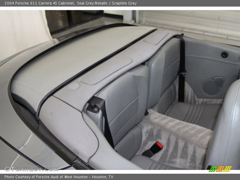 Rear Seat of 2004 911 Carrera 4S Cabriolet