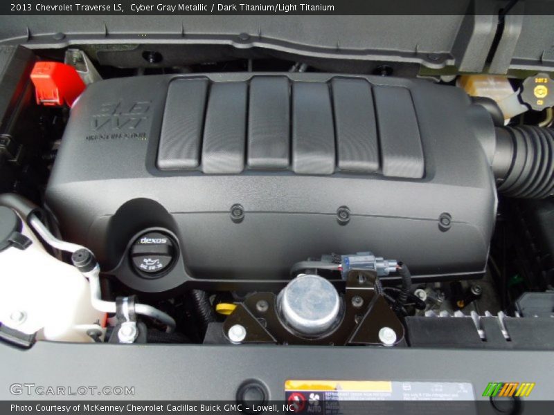  2013 Traverse LS Engine - 3.6 Liter GDI DOHC 24-Valve VVT V6
