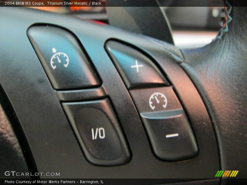 Controls of 2004 M3 Coupe