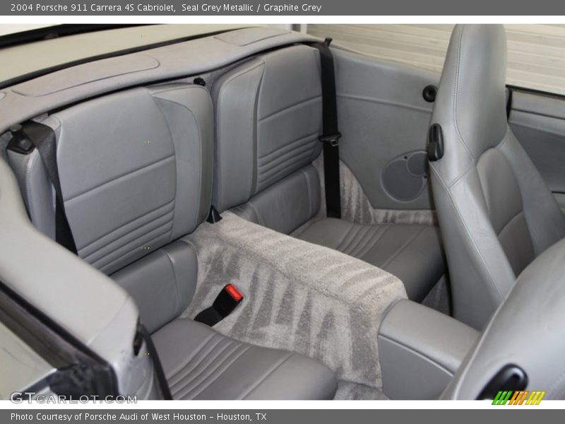 Rear Seat of 2004 911 Carrera 4S Cabriolet