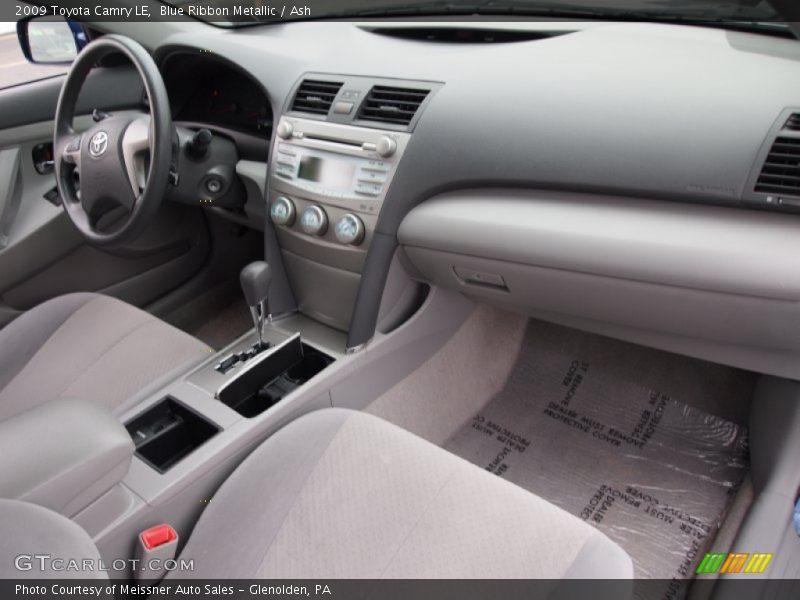 Dashboard of 2009 Camry LE