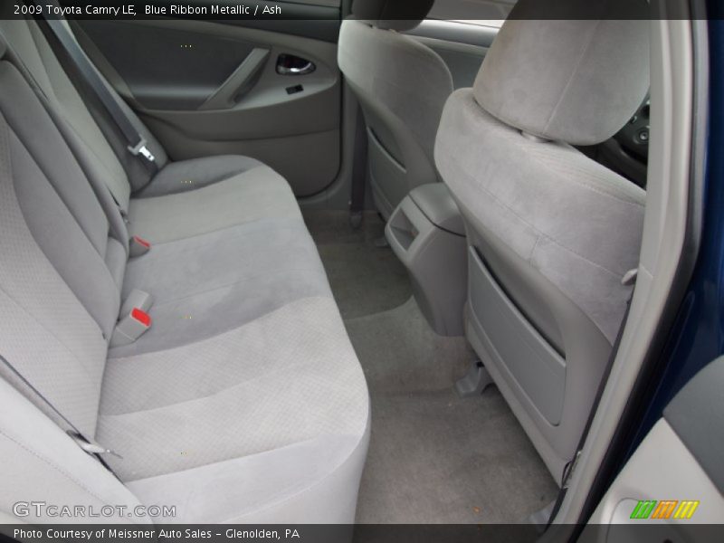 Rear Seat of 2009 Camry LE
