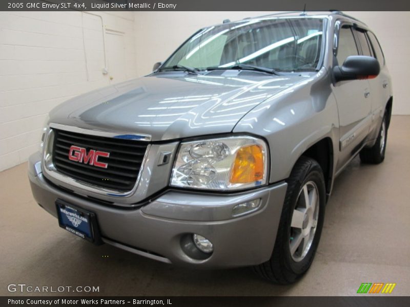 Liquid Silver Metallic / Ebony 2005 GMC Envoy SLT 4x4