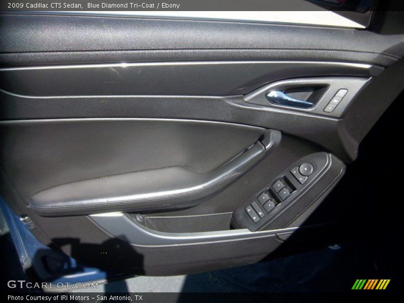 Blue Diamond Tri-Coat / Ebony 2009 Cadillac CTS Sedan