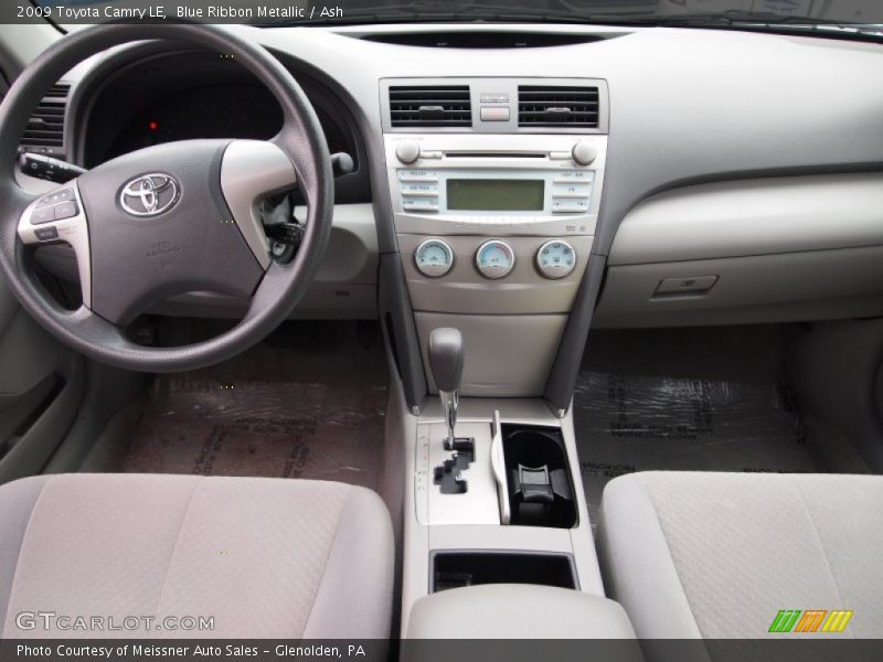 Dashboard of 2009 Camry LE