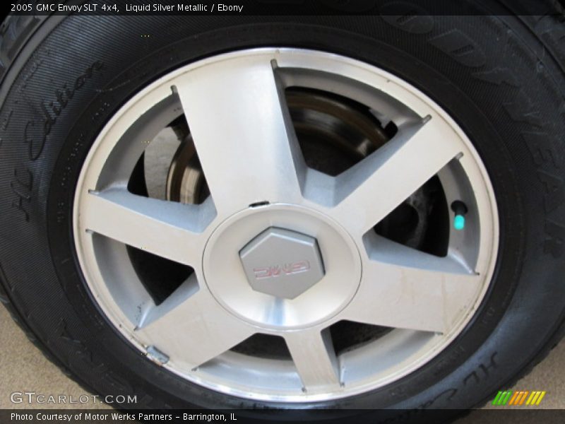 Liquid Silver Metallic / Ebony 2005 GMC Envoy SLT 4x4