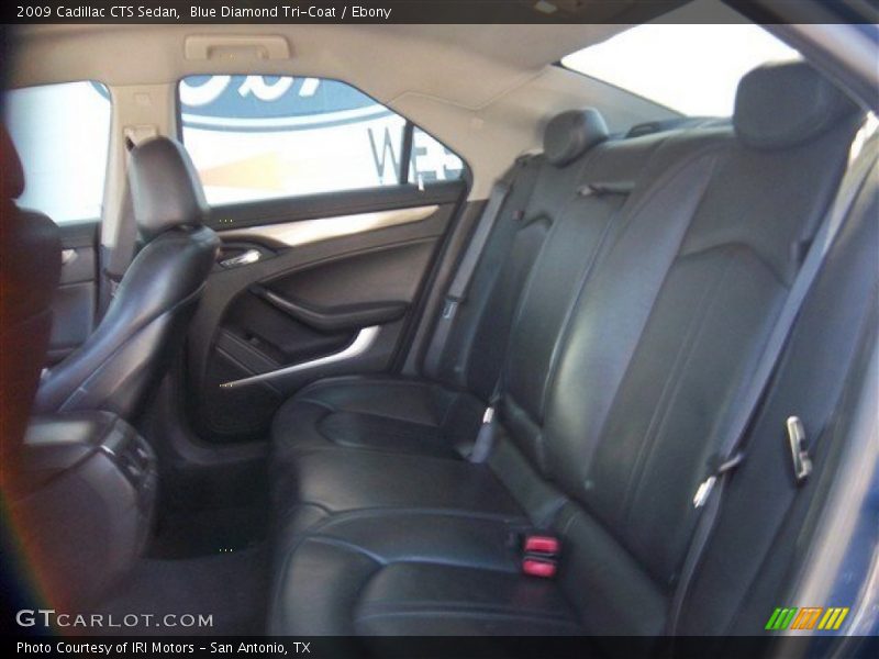 Blue Diamond Tri-Coat / Ebony 2009 Cadillac CTS Sedan