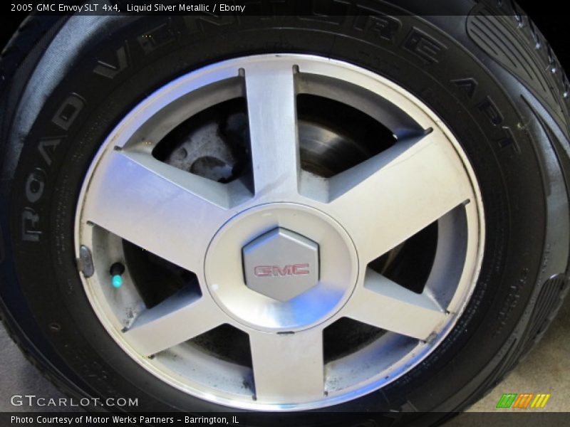 Liquid Silver Metallic / Ebony 2005 GMC Envoy SLT 4x4