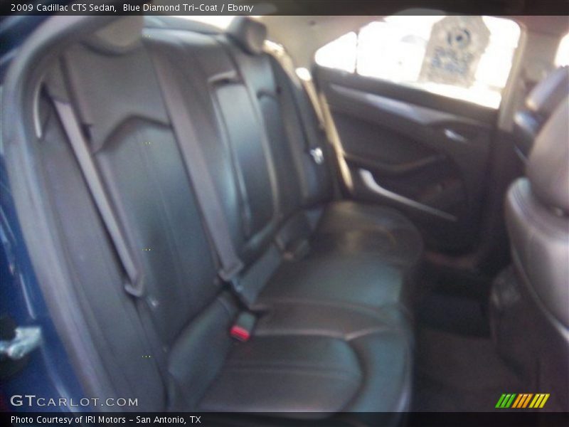 Blue Diamond Tri-Coat / Ebony 2009 Cadillac CTS Sedan