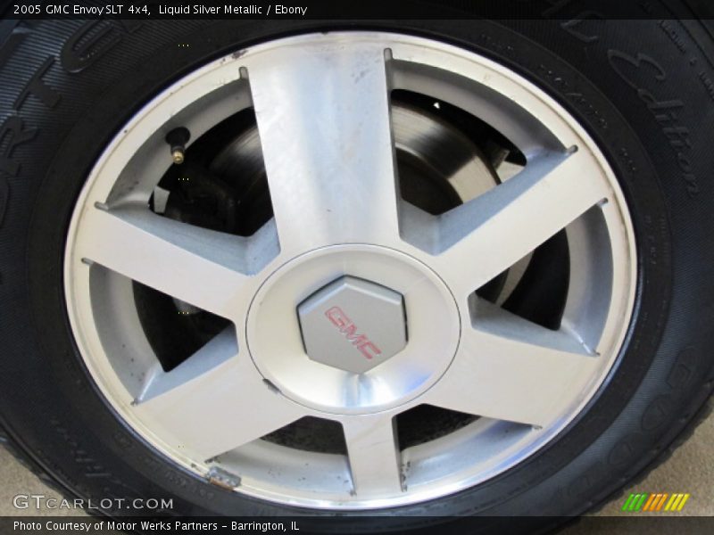 Liquid Silver Metallic / Ebony 2005 GMC Envoy SLT 4x4