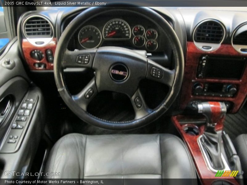 Liquid Silver Metallic / Ebony 2005 GMC Envoy SLT 4x4
