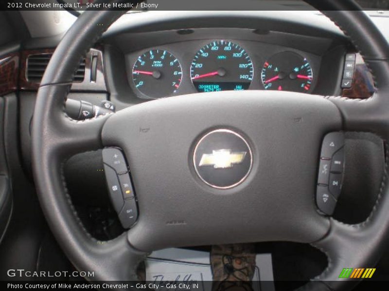 Silver Ice Metallic / Ebony 2012 Chevrolet Impala LT