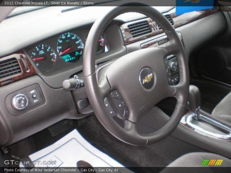 Silver Ice Metallic / Ebony 2012 Chevrolet Impala LT