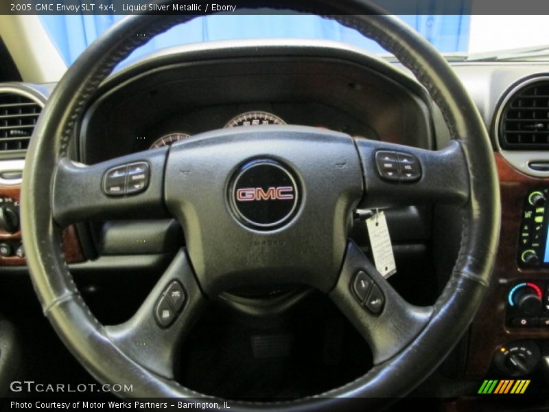 Liquid Silver Metallic / Ebony 2005 GMC Envoy SLT 4x4