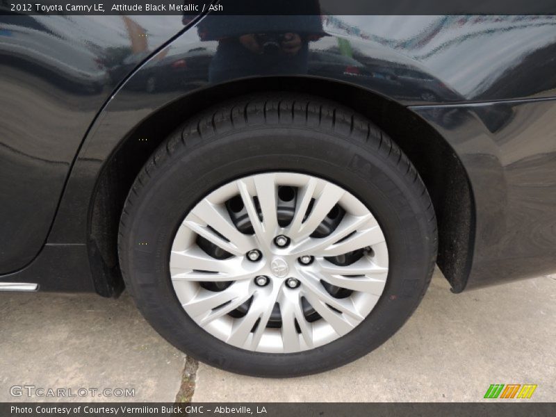 Attitude Black Metallic / Ash 2012 Toyota Camry LE