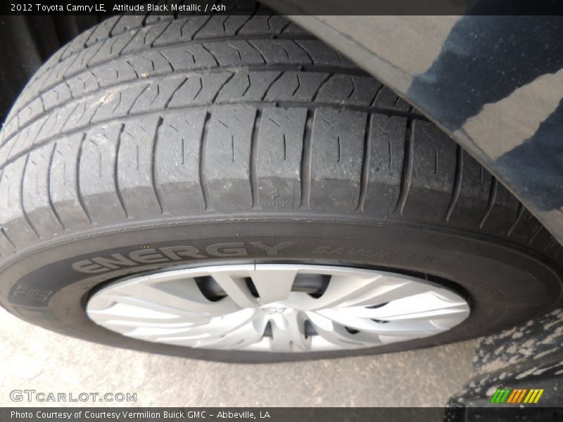 Attitude Black Metallic / Ash 2012 Toyota Camry LE