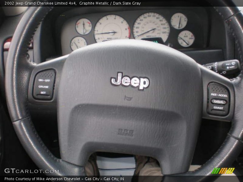 Controls of 2002 Grand Cherokee Limited 4x4
