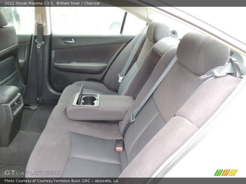 Brilliant Silver / Charcoal 2012 Nissan Maxima 3.5 S