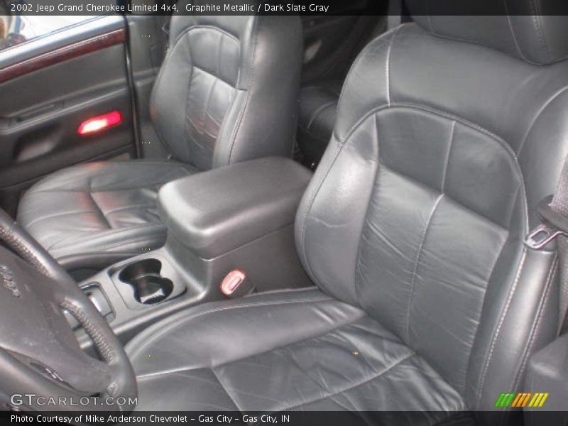 Front Seat of 2002 Grand Cherokee Limited 4x4