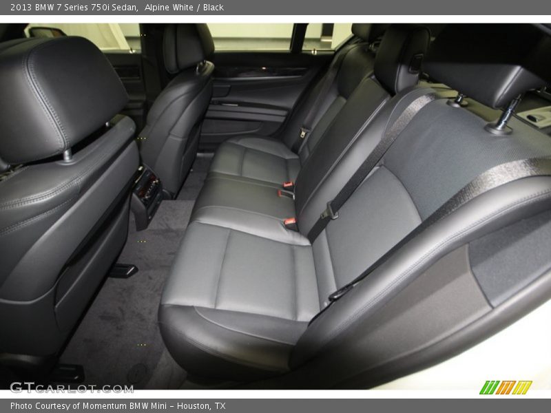 Alpine White / Black 2013 BMW 7 Series 750i Sedan