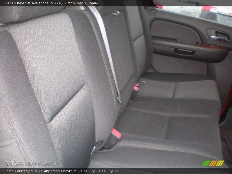 Victory Red / Ebony 2011 Chevrolet Avalanche LS 4x4